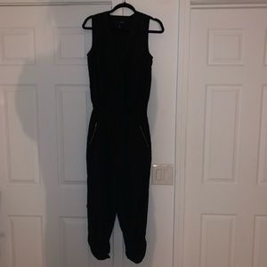 Aqua Black Jumpsuit